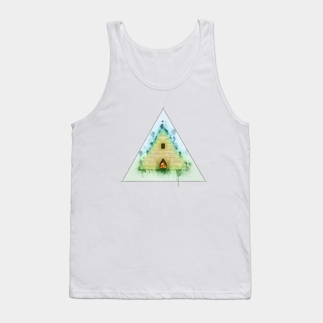 Midsommar: Fire Tank Top by UnlovelyFrankenstein